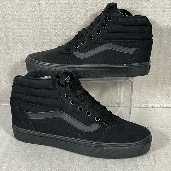 Vans Shoes - Vans Triple All Black Sk8 High Top Old Skool Women's Sneakers Size 8/EUR 38.5